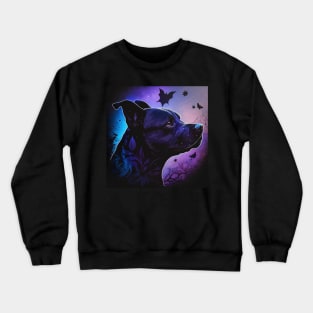 Staffy Illustration Crewneck Sweatshirt